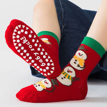 Carica l'immagine nel visualizzatore di Gallery, 1/5 Paia di Calzini Natalizi per Bambini, Set per Neonati e Bambini, 2026 Nuovi Calzini Antiscivolo in Cotone con Simpat