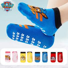 Carica l'immagine nel visualizzatore di Gallery, 4PCS/SET Calzini originali Paw Patrol per bambini, primavera e autunno, calzini corti in cotone per ragazzi e ragazze, c