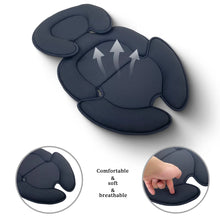 Carica l'immagine nel visualizzatore di Gallery, Cuscino per sedile universale per passeggino Cuscino di supporto per testa e corpo per inserto per seggiolino auto per n