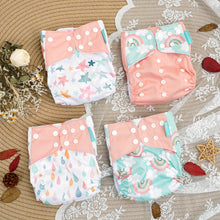 Carica l'immagine nel visualizzatore di Gallery, Happyflute 4 pezzi/set pannolini di stoffa ecologici riutilizzabili ecologici per bambini - AliExpress 1501