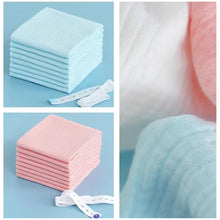 Carica l'immagine nel visualizzatore di Gallery, Pannolino per neonati in cotone 100% per il cambio del neonato 5-10 pezzi Pannolini di garza per bambini 43x45 cm Asciug