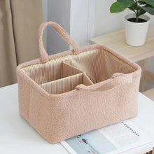 Carica l'immagine nel visualizzatore di Gallery, Borsa da viaggio portatile per mamma, borsa per pannolini, borsa portaoggetti per biberon, cestino portaoggetti multifun