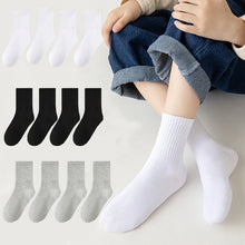 Carica l'immagine nel visualizzatore di Gallery, Calze Bambini 5/10/20 Paia Cotone Traspirante Sportive