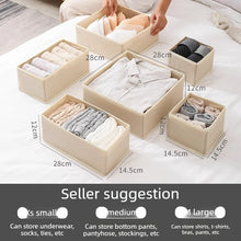 Carica l'immagine nel visualizzatore di Gallery, Set da 6/12 Pezzi di Contenitori Non Tessuti per Oggetti per Neonati, Organizer per Cassetti Pieghevole, Borsa per Panno