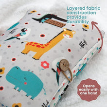 Carica l'immagine nel visualizzatore di Gallery, Borsa Organizer Portatile per Pannolini Multistrato con Tasca per Salviette, Leggera Borsa da Viaggio per Accessori Esse