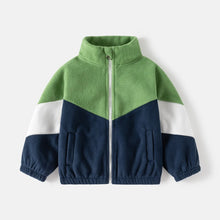 Carica l'immagine nel visualizzatore di Gallery, Ircomll Nuovi Bambini Ragazzi Giacca in pile polare Autunno Inverno Cappotto per bambini Causale Bambino Colletto alla c