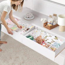 Carica l'immagine nel visualizzatore di Gallery, Set da 6/12 Pezzi di Contenitori Non Tessuti per Oggetti per Neonati, Organizer per Cassetti Pieghevole, Borsa per Panno