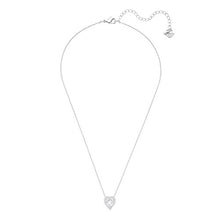 Carica l'immagine nel visualizzatore di Gallery, Swarovski Collana Sparkling Dance Heart, Cristallo Bianco, Rodiata, da Donna - Ilgrandebazar
