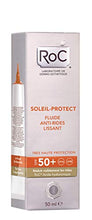 Carica l'immagine nel visualizzatore di Gallery, Roc Soleil Protect Viso Fluida Anti Rughe Levigante SPF50+, 50 ml.