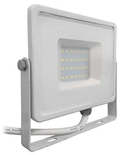 Carica l'immagine nel visualizzatore di Gallery, V-TAC VT-30-W-404 Faretto Led Da Esterno, 4000K, 17,8 x 15,2 x 2,8 cm, Bianco - Ilgrandebazar