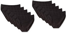 Carica l'immagine nel visualizzatore di Gallery, Standard Cotton Stretch Hi-cut Brief Panty, 6-pack,...