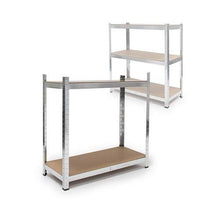 Carica l'immagine nel visualizzatore di Gallery, Relaxdays 10019041 Scaffale Componibile, Metallo, 41 x 90 x 179 cm, Argento