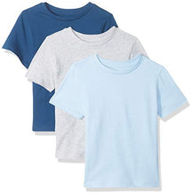Carica l'immagine nel visualizzatore di Gallery, Amazon Essentials Boys' 3-Pack Short Sleeve Tee Bambino - Ilgrandebazar