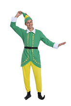Carica l'immagine nel visualizzatore di Gallery, AudMsier Abbigliamento da Elfo di Halloween Abbigliamento Natalizio Abbigliamento da Uomo Abbigliamento da Festa per Uomo e Donna per Adulti (L)