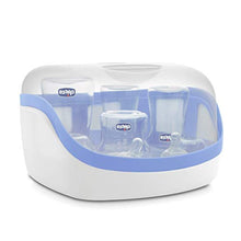 Carica l'immagine nel visualizzatore di Gallery, Chicco 00065846500000 Sterilizzatore per microonde, 1200W, Bianco/Blu - Ilgrandebazar