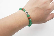 Carica l'immagine nel visualizzatore di Gallery, Bracciale in Pietra Agata 8mm Yoga Reiki Healing Balancing Energy Hamsa Hand... - Ilgrandebazar