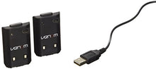 Carica l'immagine nel visualizzatore di Gallery, Venom Twin Rechargable Battery Packs - Black (Xbox 360) [Edizione: Regno...