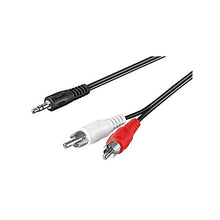 Carica l'immagine nel visualizzatore di Gallery, Goobay 50440 Adattatore Cavo Audio AUX, Jack da 3.5mm a Connettore RCA...