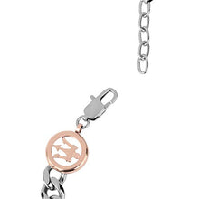 Carica l'immagine nel visualizzatore di Gallery, Bracciale da uomo, Collezione Maserati Jewels, in acciaio con dettaglio in... - Ilgrandebazar