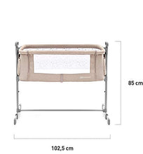 Carica l'immagine nel visualizzatore di Gallery, Kinderkraft Culla da Affiancare NESTE, Lettino Co-Sleeping, Regolabile Grigio - Ilgrandebazar