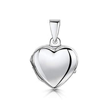 Carica l'immagine nel visualizzatore di Gallery, Amberta Medaglione in Argento Sterling 925 - A Forma Di Cuore - Ilgrandebazar