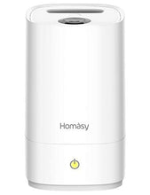 Carica l'immagine nel visualizzatore di Gallery, Homasy Umidificatore 4,5 L, Ultrasuoni a Riempimento Bianco