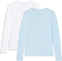 Carica l'immagine nel visualizzatore di Gallery, Marchio Amazon - MERAKI T-shirt Girocollo a Manica Lunga Donna - Ilgrandebazar