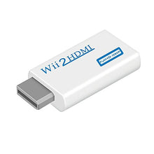 Carica l'immagine nel visualizzatore di Gallery, Thlevel Wii su HDMI adattatore Console convertitore con audio Nero