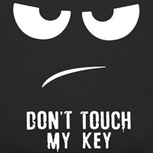 Carica l'immagine nel visualizzatore di Gallery, kwmobile Cover Chiave Auto VW Golf 7 MK7 - Don't touch my Key bianco / nero - Ilgrandebazar