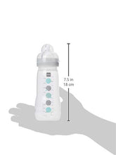 Carica l'immagine nel visualizzatore di Gallery, MAM 67490720 Easy Active Biberon, trasparente, 4+ mesi, 330 ml Trasparente - Ilgrandebazar