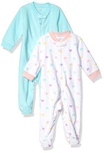 Carica l'immagine nel visualizzatore di Gallery, Amazon Essentials 2-Pack Microfleece Sleep And Play Bimbo 0-24 - Ilgrandebazar