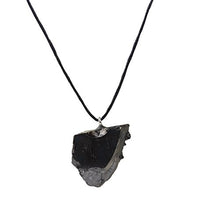 Carica l'immagine nel visualizzatore di Gallery, Heka Naturals Collana con Ciondolo in Shungite Elite, Realizzata Pietra... - Ilgrandebazar