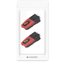 Carica l'immagine nel visualizzatore di Gallery, Navaris 2x Testine per giradischi - compatibile con molti lettori vinili x2