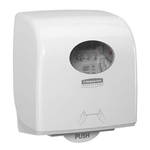 Carica l'immagine nel visualizzatore di Gallery, AQUARIUS* SLIMROLL* Dispenser di asciugamani a rotolo 7955 - Bianco - Ilgrandebazar