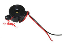 Carica l'immagine nel visualizzatore di Gallery, Aerzetix - Buzzer piezoelettrico per circuito stampato cicalino 6/12 / 24 V. - Ilgrandebazar