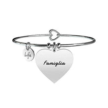 Carica l'immagine nel visualizzatore di Gallery, Cuore Famiglia Argento - Ilgrandebazar