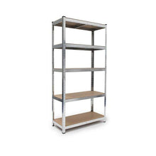 Carica l'immagine nel visualizzatore di Gallery, Relaxdays 10019041 Scaffale Componibile, Metallo, 41 x 90 x 179 cm, Argento