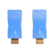 Carica l'immagine nel visualizzatore di Gallery, Extender HDMI, da 1080P a RJ45 Ethernet per segnale di rete...