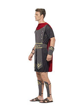 Carica l'immagine nel visualizzatore di Gallery, Smiffys Costume Gladiatore romano, Nero, con tunica, mantella attaccata,... - Ilgrandebazar