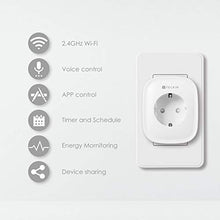 Carica l'immagine nel visualizzatore di Gallery, Presa Smart WiFi 16A 3680W TECKIN Intelligente Energy Monitor...