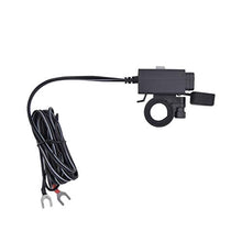 Carica l'immagine nel visualizzatore di Gallery, YGL Impermeabile Caricabatterie USB per Moto con Interruttore di... - Ilgrandebazar