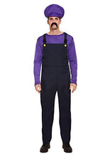 Carica l'immagine nel visualizzatore di Gallery, Henbrandt - Costume da idraulico Super Mario Bros, per uomo - Ilgrandebazar
