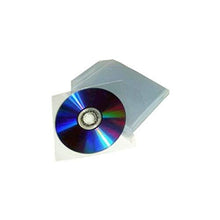 Carica l'immagine nel visualizzatore di Gallery, 200 buste Bustine copertine custodia plastica trasparente CD/DVD con lembo...