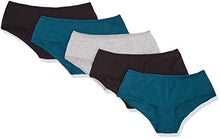 Carica l'immagine nel visualizzatore di Gallery, Marchio Amazon - Iris &amp; Lilly Culotte Donna, Pacco da 5 - Ilgrandebazar