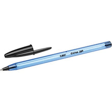 Carica l'immagine nel visualizzatore di Gallery, Bic Cristal Soft Punta Media 1,2 mm Confezione 10 Penne Colore Nero
