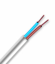 Carica l'immagine nel visualizzatore di Gallery, Electraline 10904 Piattina Indivisibile H03VVH2-F, Sezione 2x0.75 mm, Bianco - Ilgrandebazar
