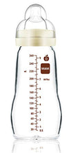 Carica l'immagine nel visualizzatore di Gallery, MAM Feel Good Glass Bottle (260 ml, Unisex) 260 Unisex. - Ilgrandebazar