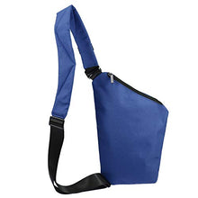 Carica l'immagine nel visualizzatore di Gallery, Lixada Borsa Zaino Sling Toracica Anti Furto Spalla Blu Scuro
