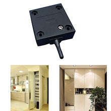 Carica l'immagine nel visualizzatore di Gallery, FUJIE Interruttore per Porte Switch Push Porta Spingere Nero