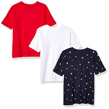 Carica l'immagine nel visualizzatore di Gallery, Amazon Essentials Boys' 3-Pack Short Sleeve Tee Bambino - Ilgrandebazar